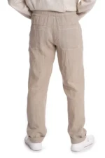 natūralios vyriskos linines kelnes DAIVU