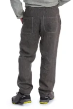 vyriskos linines kelnes chaki