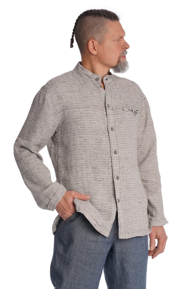 Storo lino vyriški marškiniai DAIVU