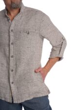 Storo lino vyriškis marškiniai