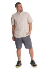 Vyriški lininiai šortai iki kelių