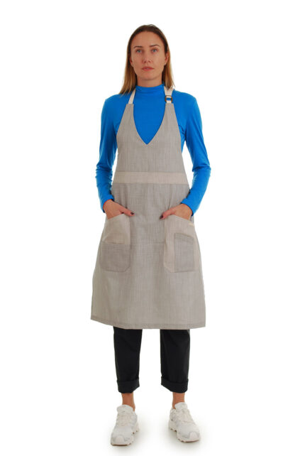 Ilga prijuostė iš lino, Z1