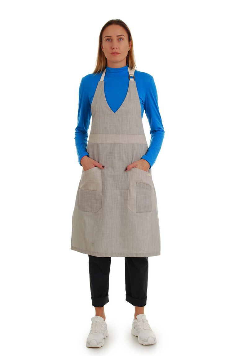 Ilga prijuostė iš lino, Z1