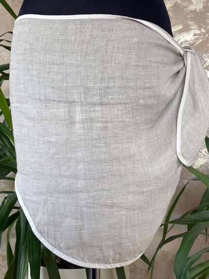 Vyriška lininė pirties juosta klubams