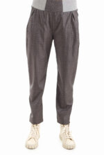 Moteriškos siaurėjančios kelnės su vilna, elastingu juosmeniu