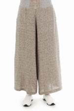 Sijonkelnės iš lino su elastingu juosmeniu