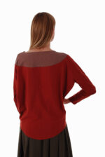 Stilinga trikotažinė palaidinė ilgomis rankovėmis