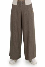 Trikotažinės sijonkelnės moterims tamprios rudos