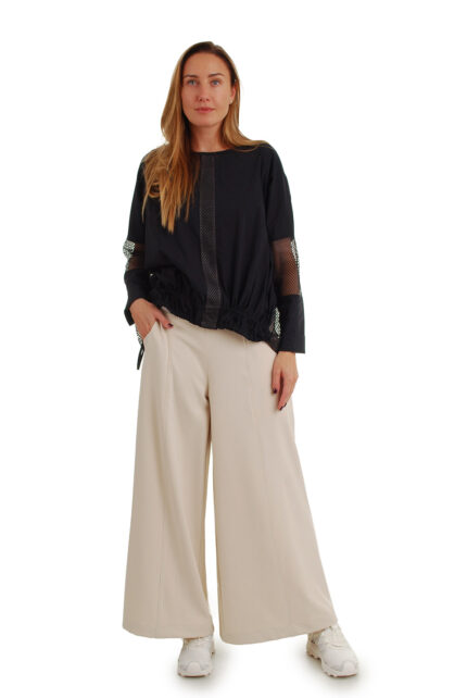 Trikotažinės sijonkelnės moterims rusvos