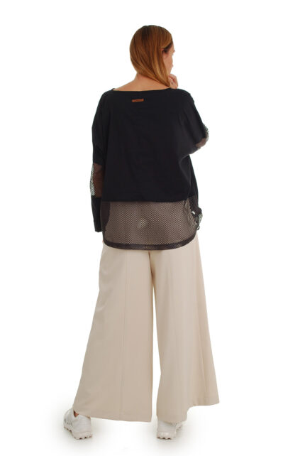 Trikotažinės sijonkelnės moterims rudos