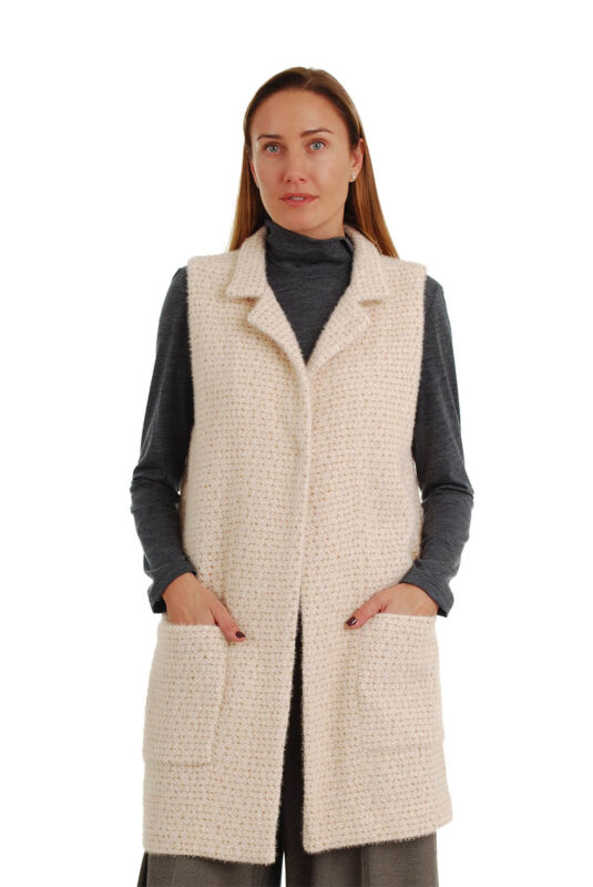 Vilnonė moteriška liemenė