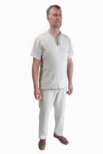 Vyriškos lininės kelnės